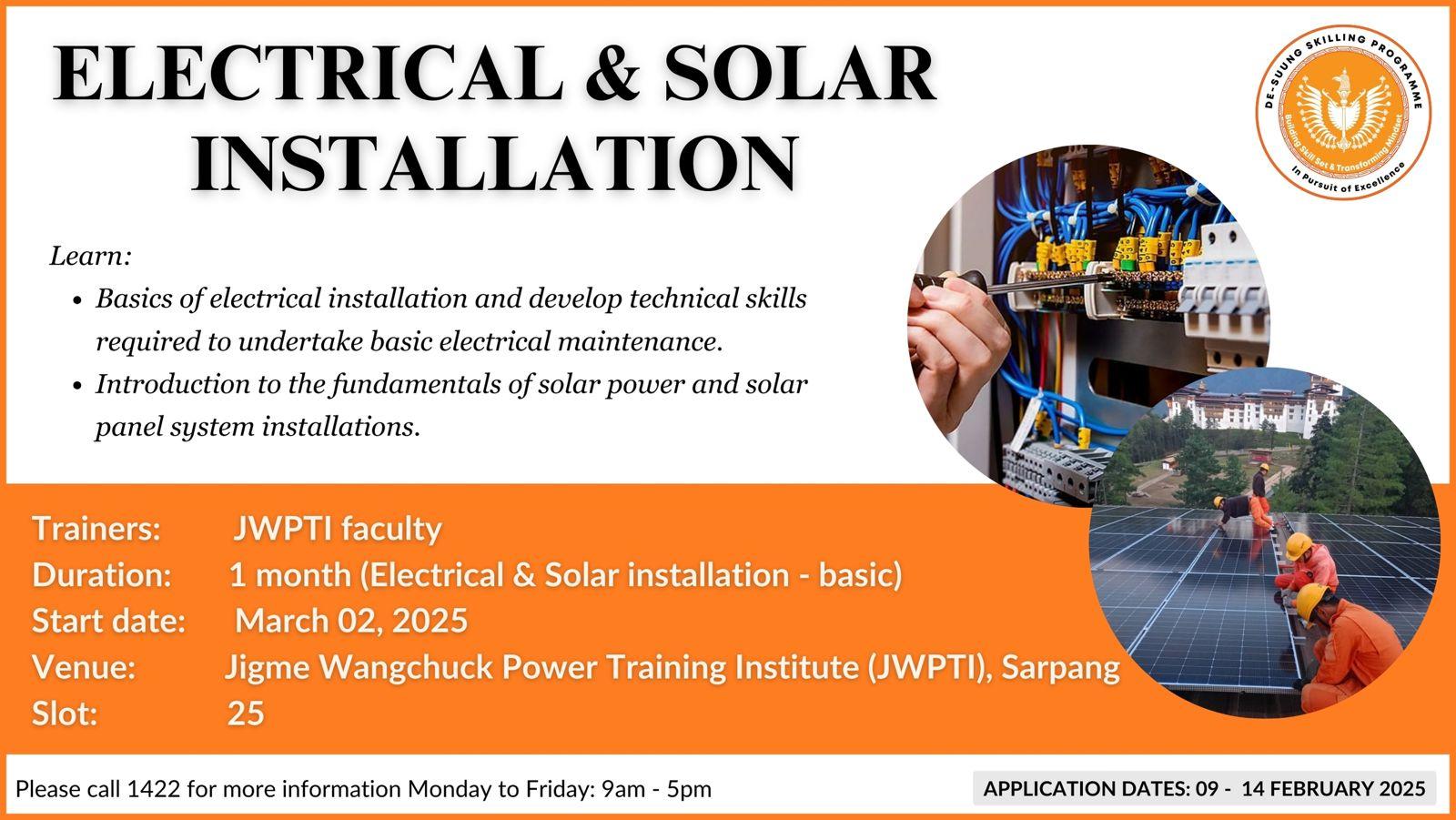 Electrical & Solar Installation